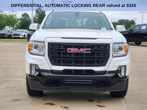 Summit White 2021 GMC Canyon Elevation