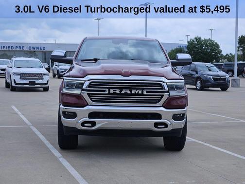 Delmonico Red Pearlcoat 2022 RAM 1500 Laramie