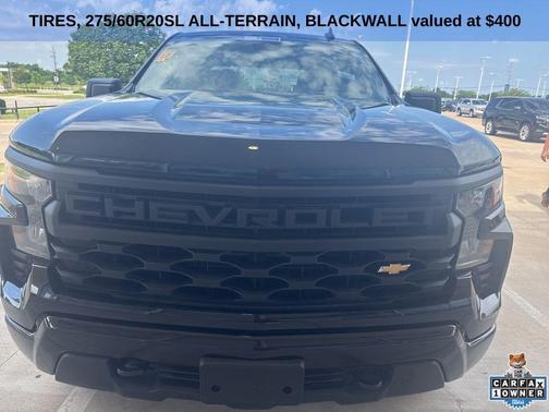 Black 2026 Chevrolet Silverado 1500 Custom