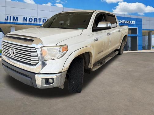 Super White 2016 Toyota Tundra Limited