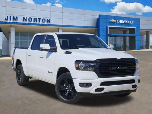 Bright White Clearcoat 2020 RAM 1500 Big Horn/Lone Star
