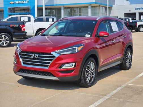 Red Crimson 2021 Hyundai TUCSON Limited