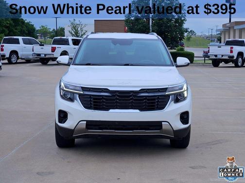 Snow White Pearl 2024 Kia Seltos S