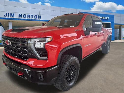 Red Hot 2024 Chevrolet Silverado 2500 4WD Crew Cab Standard Bed ZR2