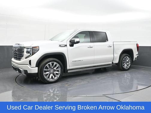 White Frost Tricoat 2024 GMC Sierra 1500 Denali