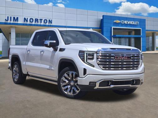 White Frost Tricoat 2024 GMC Sierra 1500 Denali