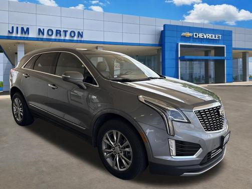 Satin Steel Metallic 2021 Cadillac XT5 Premium Luxury