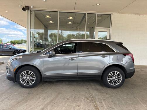 Satin Steel Metallic 2021 Cadillac XT5 Premium Luxury