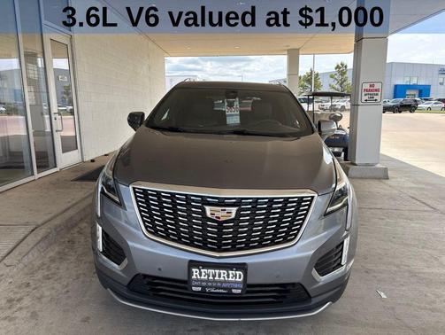 Satin Steel Metallic 2021 Cadillac XT5 Premium Luxury
