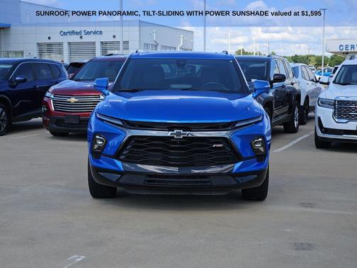 Black 2025 Chevrolet Blazer RS