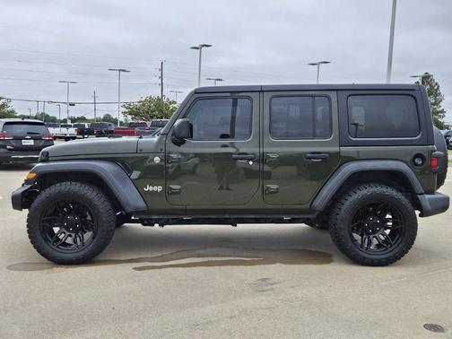 Sarge Green Clearcoat 2021 Jeep Wrangler Unlimited Sport