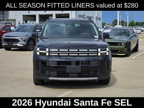 Phantom Black 2026 Hyundai SANTA FE SEL 2.4
