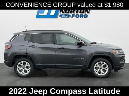 Granite Crystal Metallic Clearcoat 2022 Jeep Compass Latitude