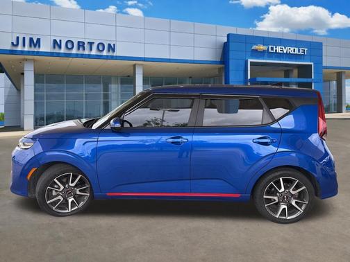 Neptune Blue 2021 Kia Soul Turbo