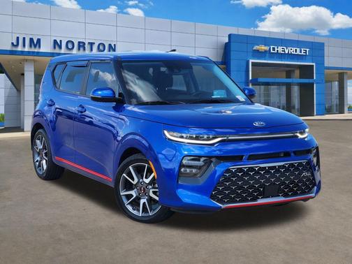 Neptune Blue 2021 Kia Soul Turbo