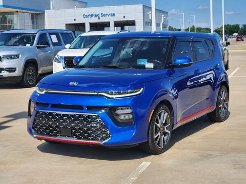 Neptune Blue 2021 Kia Soul Turbo