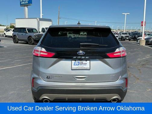 Silver Metallic 2024 Ford Edge Titanium