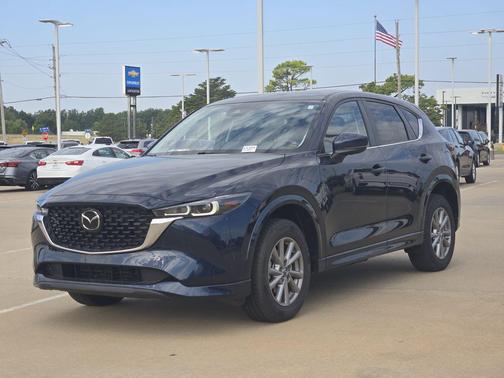 Deep Crystal Blue Mica 2025 Mazda CX-5 2.5 S Preferred Package