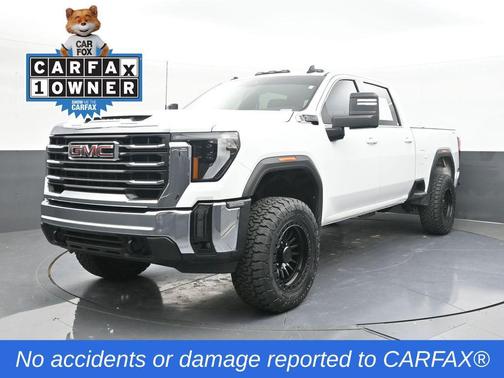 Summit White 2024 GMC Sierra 2500 SLE