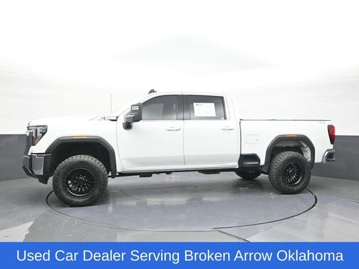 Summit White 2024 GMC Sierra 2500 SLE