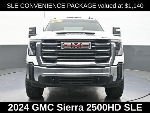 Summit White 2024 GMC Sierra 2500 SLE