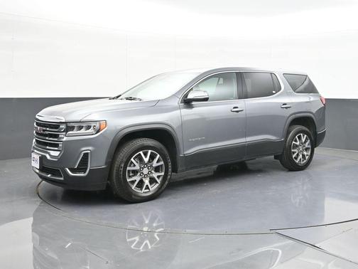 Satin Steel Metallic 2022 GMC Acadia SLE