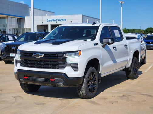 Summit White 2026 Chevrolet Silverado 1500 LT Trail Boss
