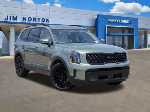 Jungle Green 2025 Kia Telluride EX X-Line
