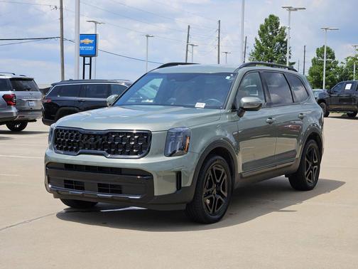 Jungle Green 2025 Kia Telluride EX X-Line