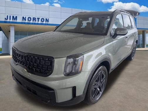 Jungle Green 2025 Kia Telluride EX X-Line