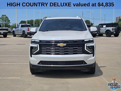 Iridescent Pearl Tricoat 2025 Chevrolet Suburban 4WD High Country