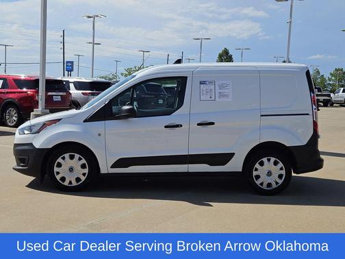 Frozen White 2023 Ford Transit Connect XL Cargo Van