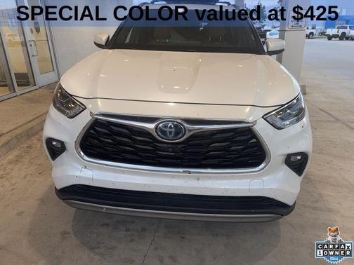 Wind Chill Pearl 2022 Toyota Highlander Hybrid Platinum