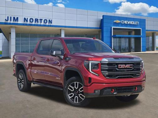 Volcanic Red Tintcoat 2024 GMC Sierra 1500 AT4