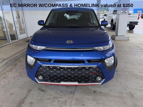 Neptune Blue/Black Roof 2021 Kia Soul GT-Line