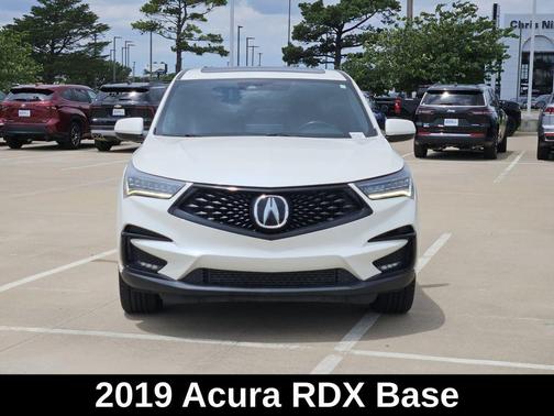 White Diamond Pearl 2019 Acura RDX A-Spec