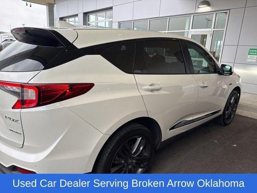 White Diamond Pearl 2019 Acura RDX A-Spec