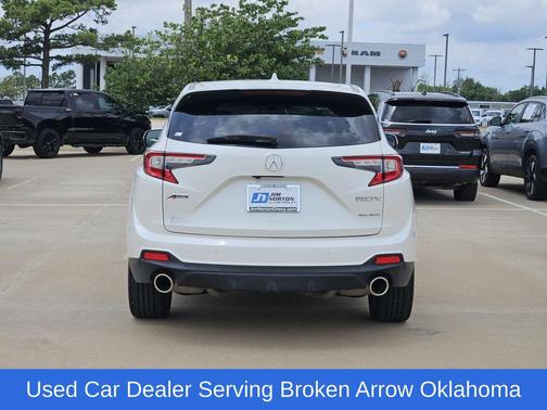 White Diamond Pearl 2019 Acura RDX A-Spec