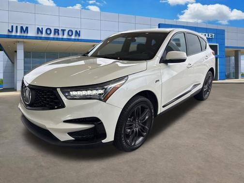 White Diamond Pearl 2019 Acura RDX A-Spec
