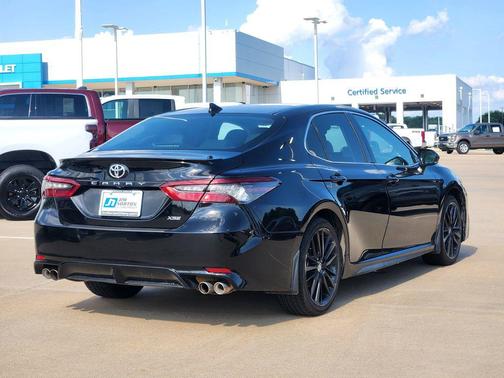Midnight Black Metallic 2024 Toyota Camry XSE