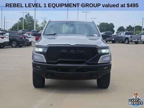 Billet Silver Metallic Clearcoat 2025 RAM 1500 Rebel