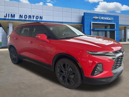 Red Hot 2021 Chevrolet Blazer RS