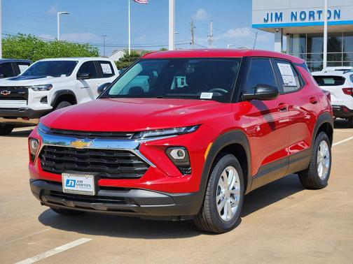 Apex Red 2026 Chevrolet Trailblazer LS