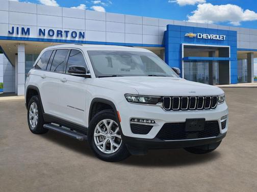 Bright White Clearcoat 2023 Jeep Grand Cherokee Limited