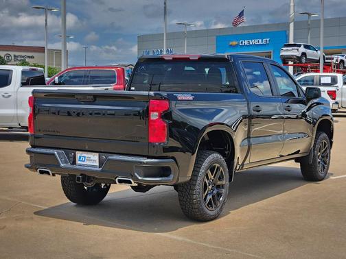 Black 2026 Chevrolet Silverado 1500 Custom Trail Boss