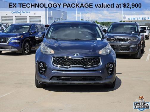 Pacific Blue 2018 Kia Sportage EX