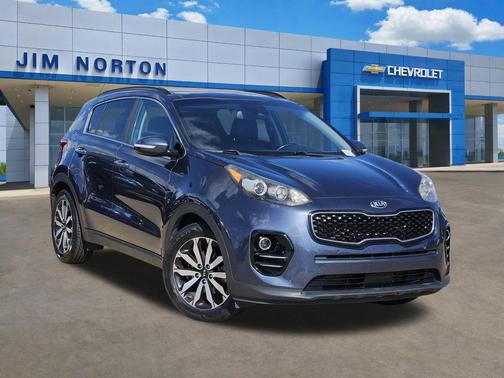 Pacific Blue 2018 Kia Sportage EX