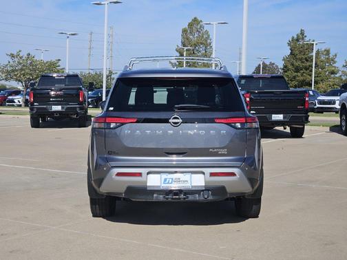 Gun Metallic 2024 Nissan Pathfinder Platinum 4WD