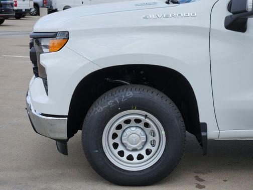 Summit White 2026 Chevrolet Silverado 1500 WT