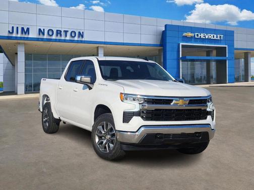 Summit White 2026 Chevrolet Silverado 1500 LT